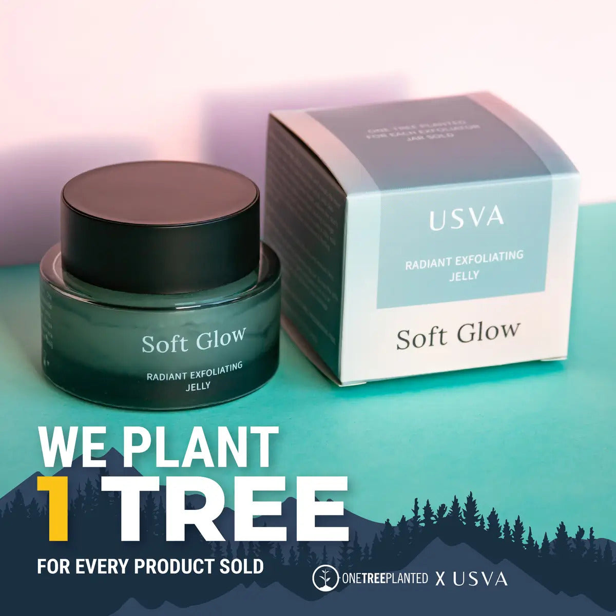 Soft Glow Natürliches Gesichtspeeling 50ml – Usva