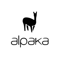 Logo marki Alpaka – luksusowe tekstylia z wełny alpaki, inspirowane nordyckim stylem i wykonane z naturalnych, etycznie pozyskiwanych materiałów.