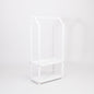 House Shaped Clothing Rack with Storage