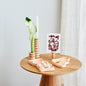 Ceramic Wave Tray – Rectangular Peach