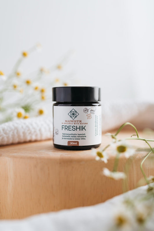 Natürliches cremiges Deodorant mit Kamille und Kiefer 60ml – MaiWistik