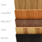 Floating Wooden Wall Shelf - Oval