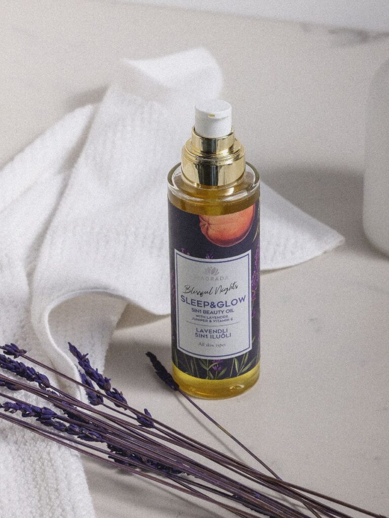 Lavender and Vitamin E Body Oil 100ml – Magrada Organic Cosmetics 