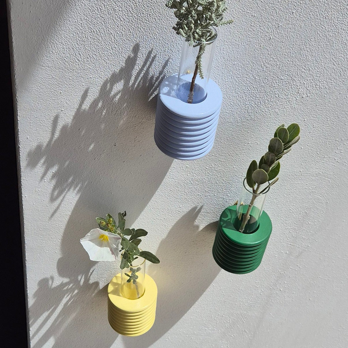 Ribble Wall Vase – Green