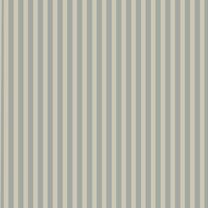 Simple Vintage Stripes Wallpaper - Beige And Blue