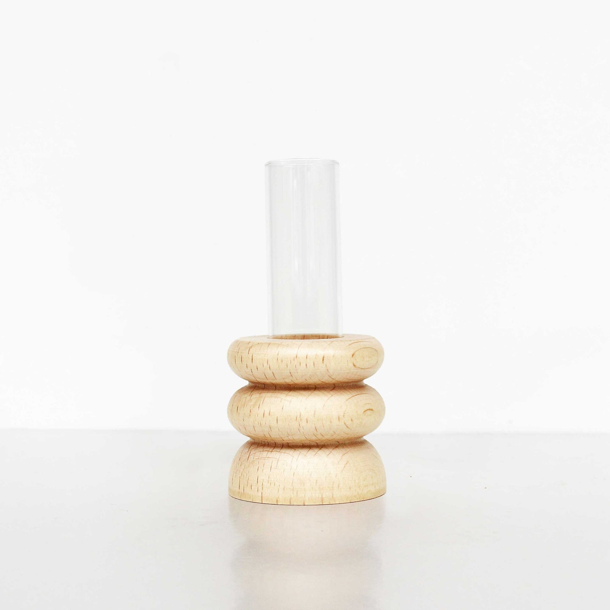 Totem Wooden Vase - Short Nº 1