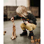 Wooden Tower Puzzle - Colorful